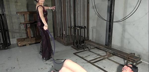  Japanese Dominatrix Mikako Hard Whipping and Slapping